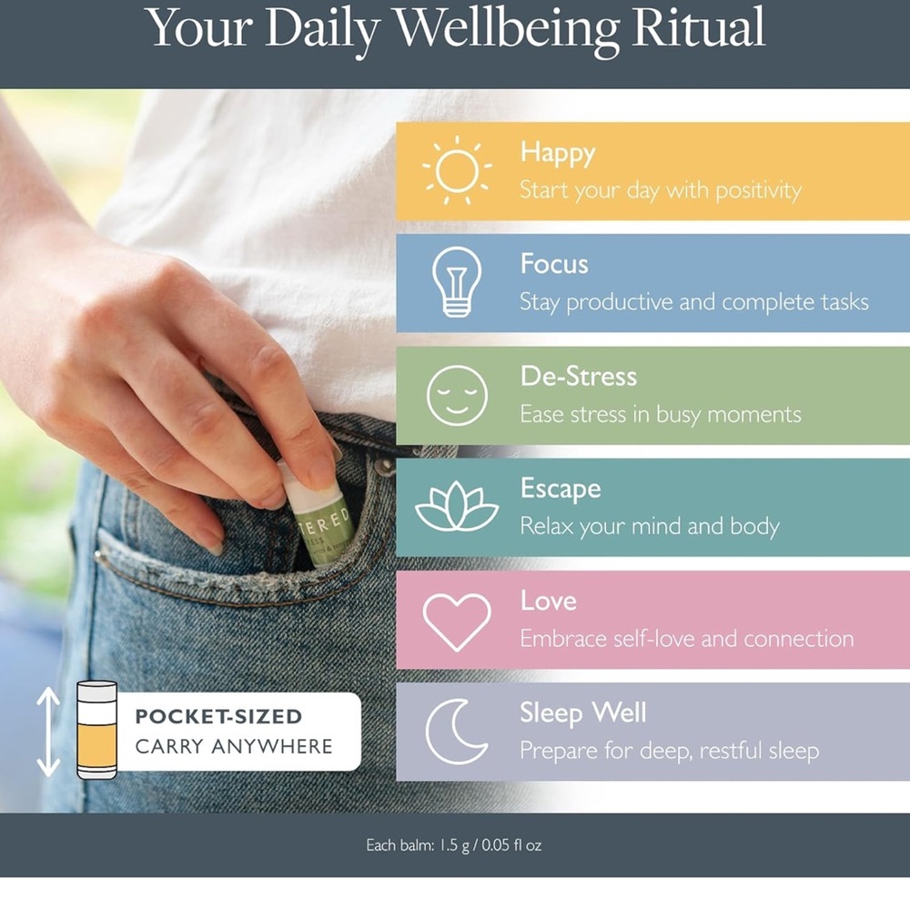 Scentered Wellbeing Ritual Mini Balms - Picture 10 of 11